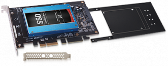 Sonnet Tempo SSD PCI-E 2.0×2 转 SATA3.0 扩展卡,添加2块SSD硬盘,可用做系统启动盘