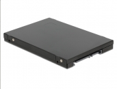Delock 62594 2 x mSATA SSD固态硬盘转2.5″ SATA硬盘转接适配器 支持RAID1