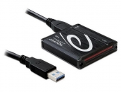 Delock 91705 USB3.0 多功能高速读卡器 SD/SD4.0 UHS-II /CF